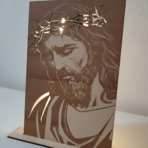 Cuadro de La Pasión de Cristo – Calado en MDF 3 mm – Corte Laser